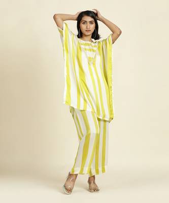 Bright Yellow Co-Ord Set 5