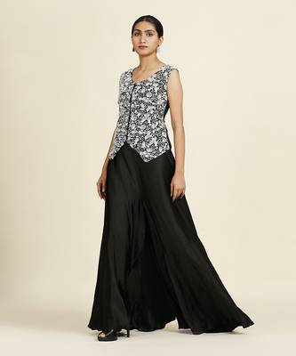 Black Sharara Set 2