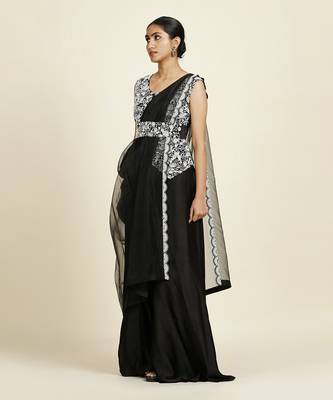 Black Sharara Set 3