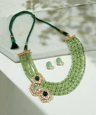 Multi Colour Layered Necklace Set 2