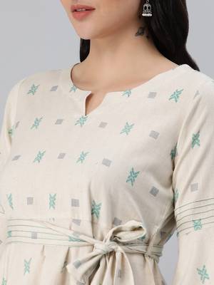 White printed cotton cotton-tops 4