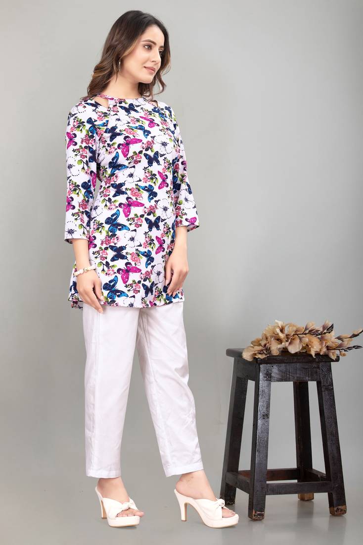 Women Top and Pant Georgette