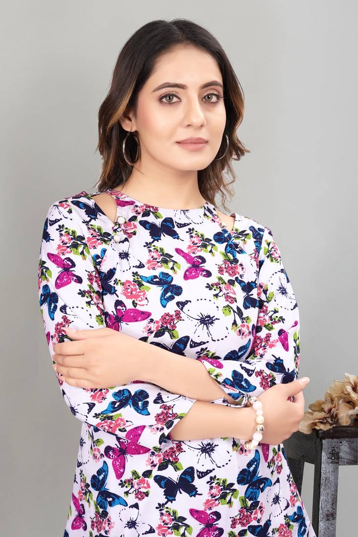 Women Top and Pant Georgette