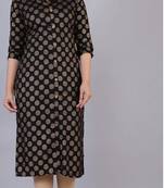 Rayon Straight Embroidery Kurti