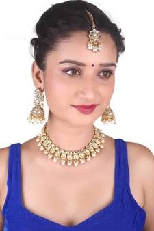White designer-jewellery
