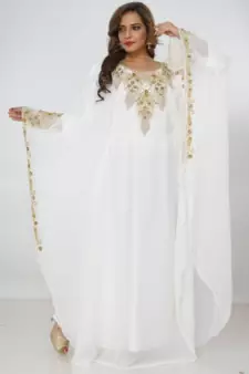 KAFTAN WOMEN DRESS LONG GOWN FARASHA MOROCCO WEAR