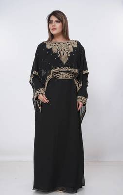 KAFTAN WOMEN DRESS LONG GOWN FARASHA MOROCCO WEAR 1