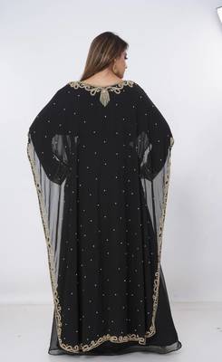 KAFTAN WOMEN DRESS LONG GOWN FARASHA MOROCCO WEAR 3