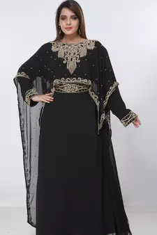KAFTAN WOMEN DRESS LONG GOWN FARASHA MOROCCO WEAR