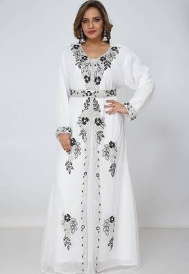 KAFTAN WOMEN DRESS LONG GOWN FARASHA MOROCCO WEAR 1