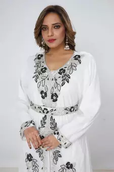 KAFTAN WOMEN DRESS LONG GOWN FARASHA MOROCCO WEAR