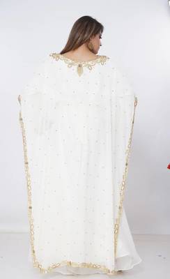 KAFTAN WOMEN DRESS LONG GOWN FARASHA MOROCCO WEAR 2