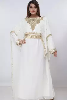 KAFTAN WOMEN DRESS LONG GOWN FARASHA MOROCCO WEAR