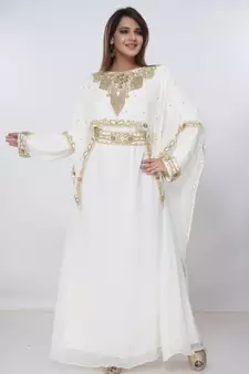KAFTAN WOMEN DRESS LONG GOWN FARASHA MOROCCO WEAR