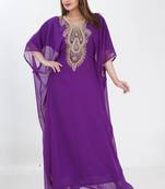 DUBAI KAFTAN WOMEN DRESS LONG GOWN FARASHA MOROCCO WEAR