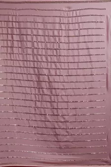 Trendmalls Silk Paper Mirror Work Embroidery Party Wear Saree With Blouse