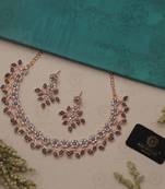 Blue pearl necklaces