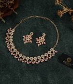 Purple pearl necklaces