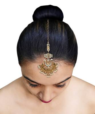 Gold Finish Ghugree Mangtika 1