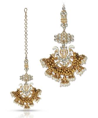 Gold Finish Ghugree Mangtika 3