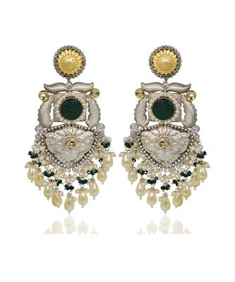 Ethnic Hand Embossed Traditional Earrings 2