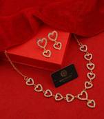 Yellow pearl necklaces