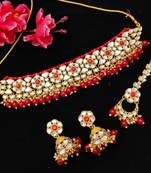 Red designer-jewellery