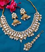 White necklace-sets