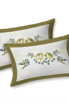 Cotton Printed King Size Double Bedsheet with 2 Pillow Covers Set
