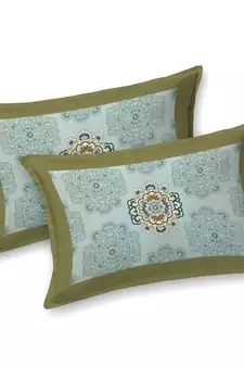 Cotton Printed King Size Double Bedsheet with 2 Pillow Covers Set