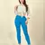 Blue Colour Regular Pant For Casual Matchig Style