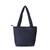 Anekaant Uno Black Quilted Polyester Diamond Self Design Handheld Bag
