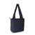 Anekaant Uno Black Quilted Polyester Diamond Self Design Handheld Bag