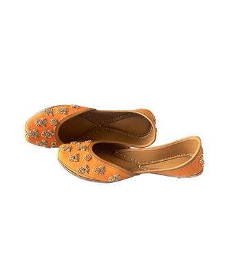 Orange Apricot Juttis 1