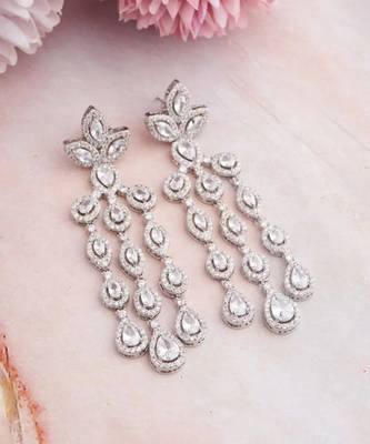 Silver Samara Earrings 2