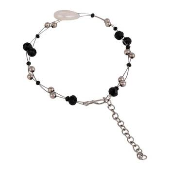 Gold Plated Structured Stone Studded Statement Anklets for Girls and Women 5