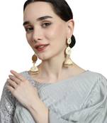 Enameled Dangle and Drop Jhumka Earring fr Girls and Women