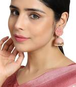 Black Colored Classic Jhumka Earring for Girls and Women