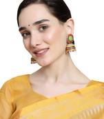 Classic Multicolor Hoop Jhumka Earring for Girls and Women