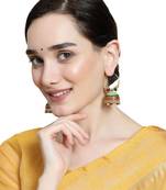 Classic Silver Plated Metallic Plated Jhumka Earring for Girls and Women