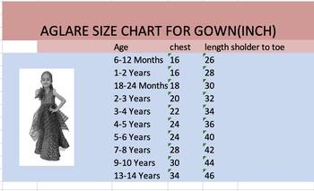 Aglare Gown with Beautiful Sequence Work for small  Girl .Maroon Grey 4