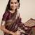 Banarasi silk saree with Woven design border  with blouse