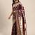 Banarasi silk saree with Woven design border  with blouse