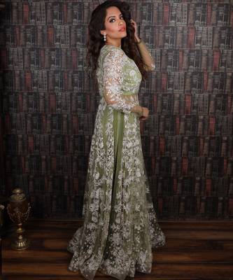 Light Green Anarkali 2