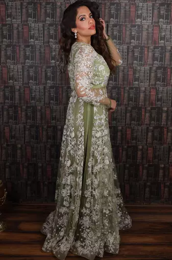 Light Green Anarkali
