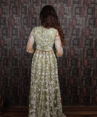 Light Green Anarkali 3