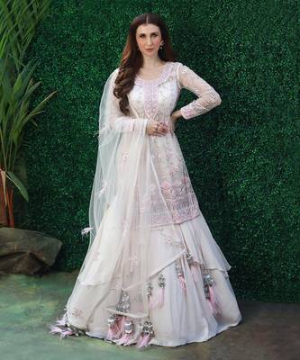 Light Pink Aqsa Anarkali 1