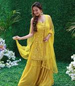 Yellow Sunshine Kurta Sharara