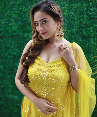 Yellow Sunshine Kurta Sharara 3