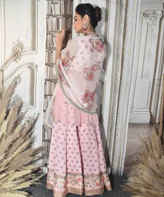 Pink Sylvan Kurti Set 3
